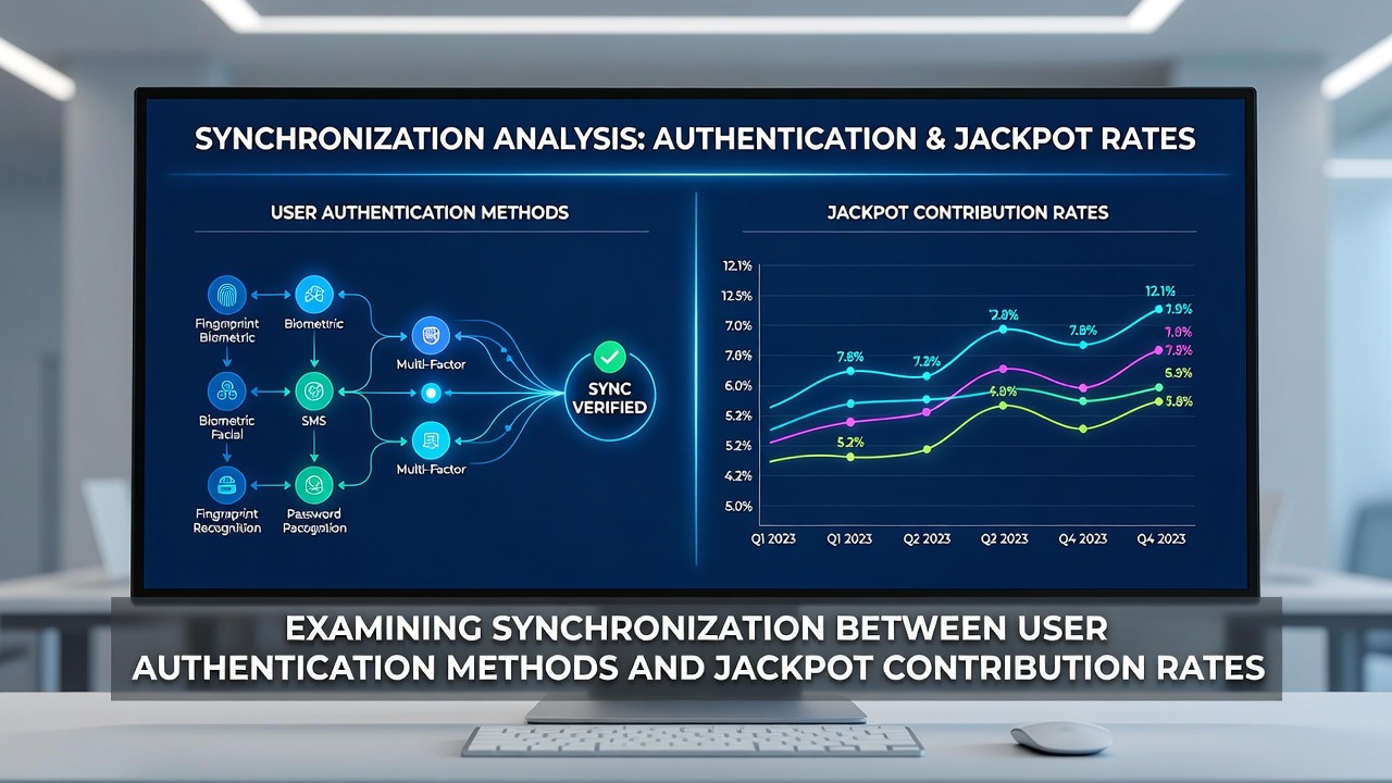 Data visualization comparing authentication success rates against jackpot contribution consistency across verified applications